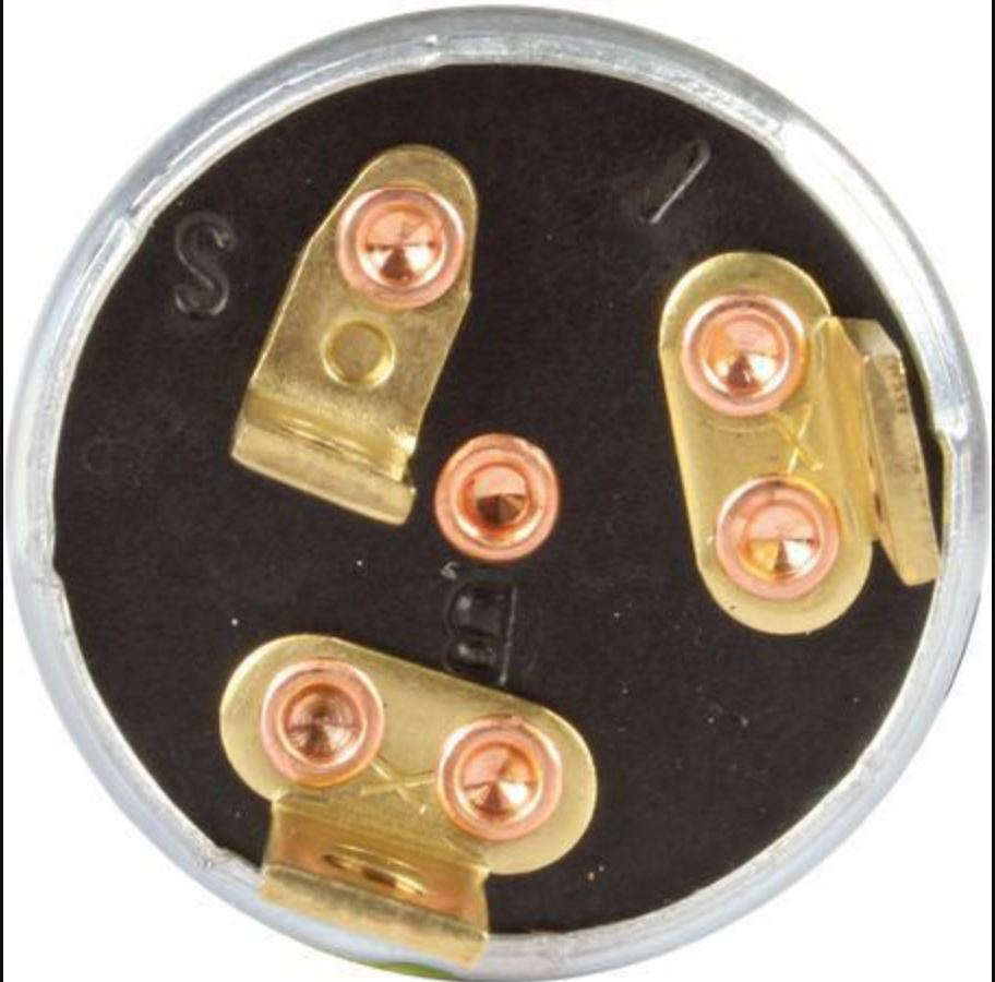 Cole Hersee Ignition Switch Off - Ign - Start (Contacts Rated 20A @ 12V)