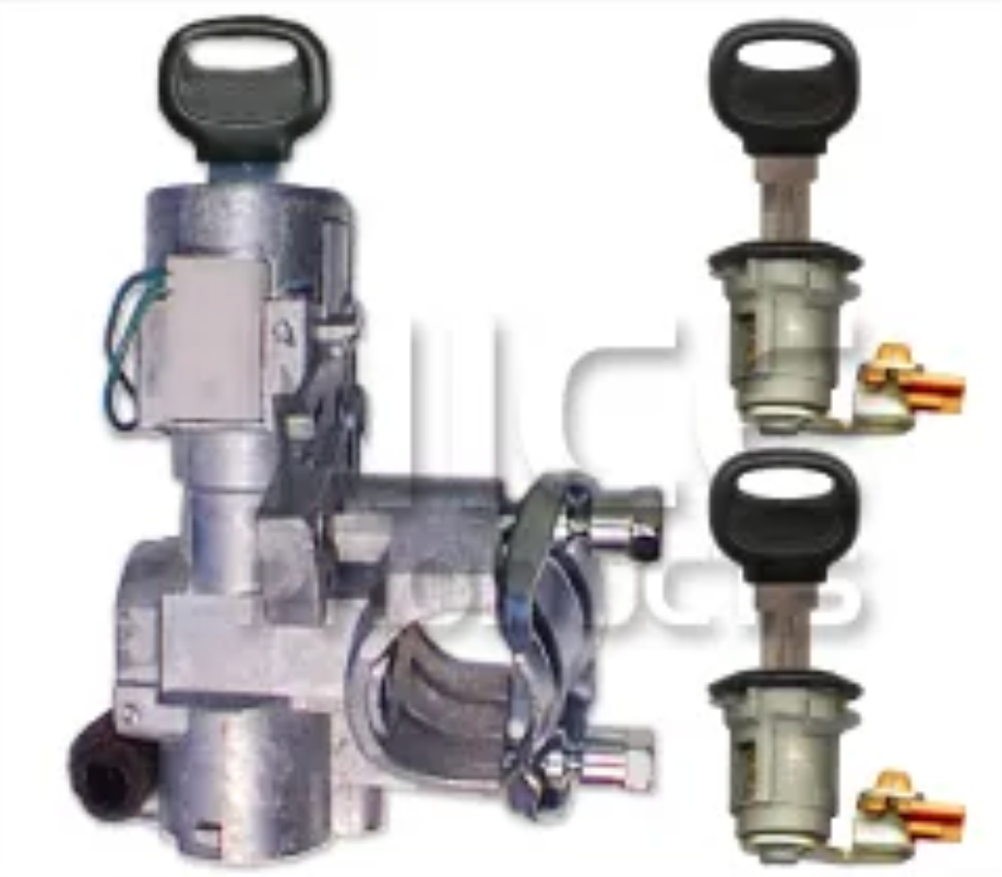 Ignition Barrel Lock Housing + Door Locks for Ford Laser KF + KH 1990-1994