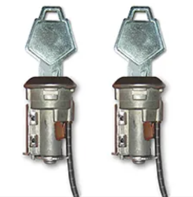 Dock Lock Pair for Chrysler Conquest, Cordoba, Daytona, Fifth Avenue, Imperial