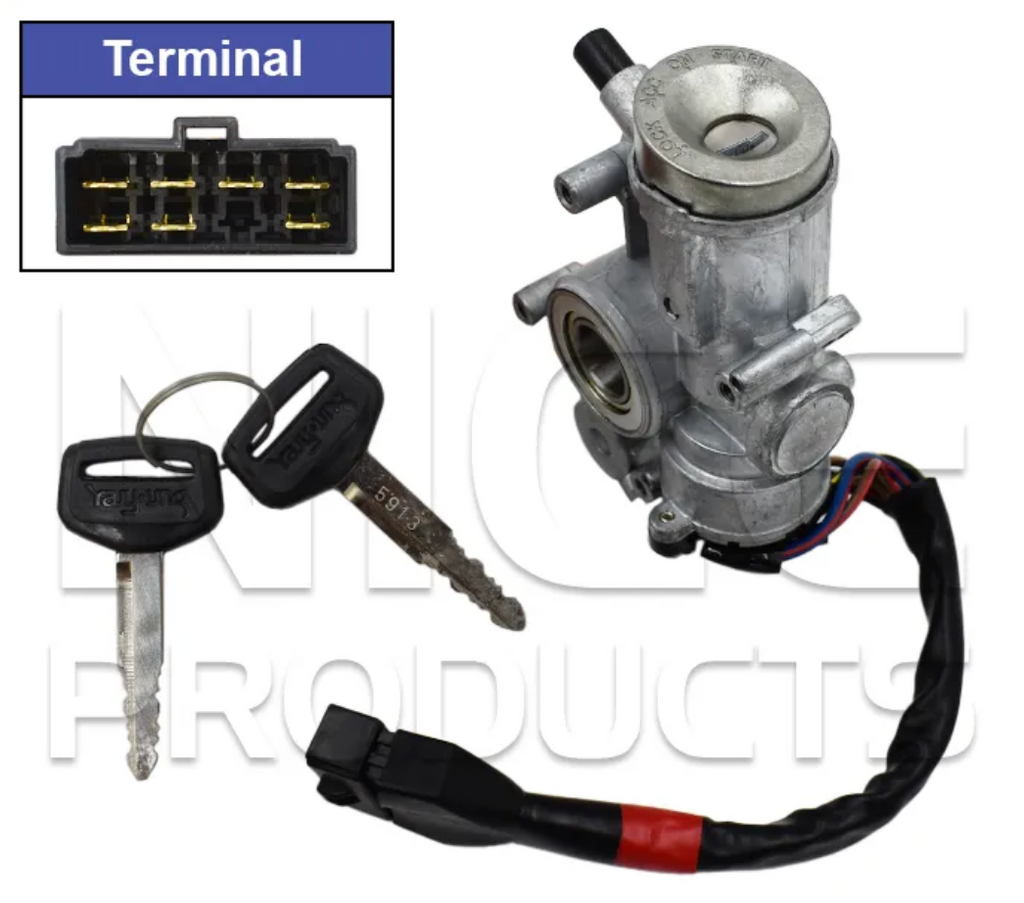 Ignition Lock & Switch for Toyota HiLux RN55-65 (07/86 – 08/87)