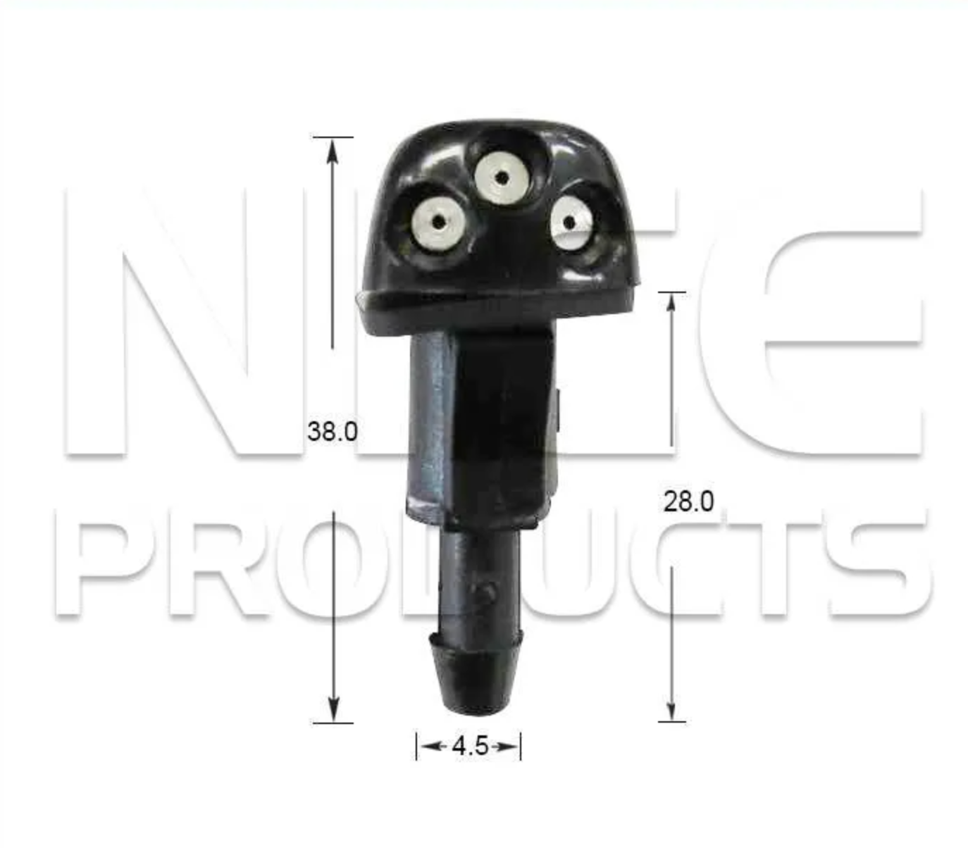 2x Windscreen Wiper Nozzle SprayerJet for Hyundai Sonata EF-B | 09/01 - 05/05