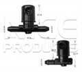 2x Windscreen Wiper Nozzle SprayerJet for Holden Astra TS-AH | 02/98 - 12/09
