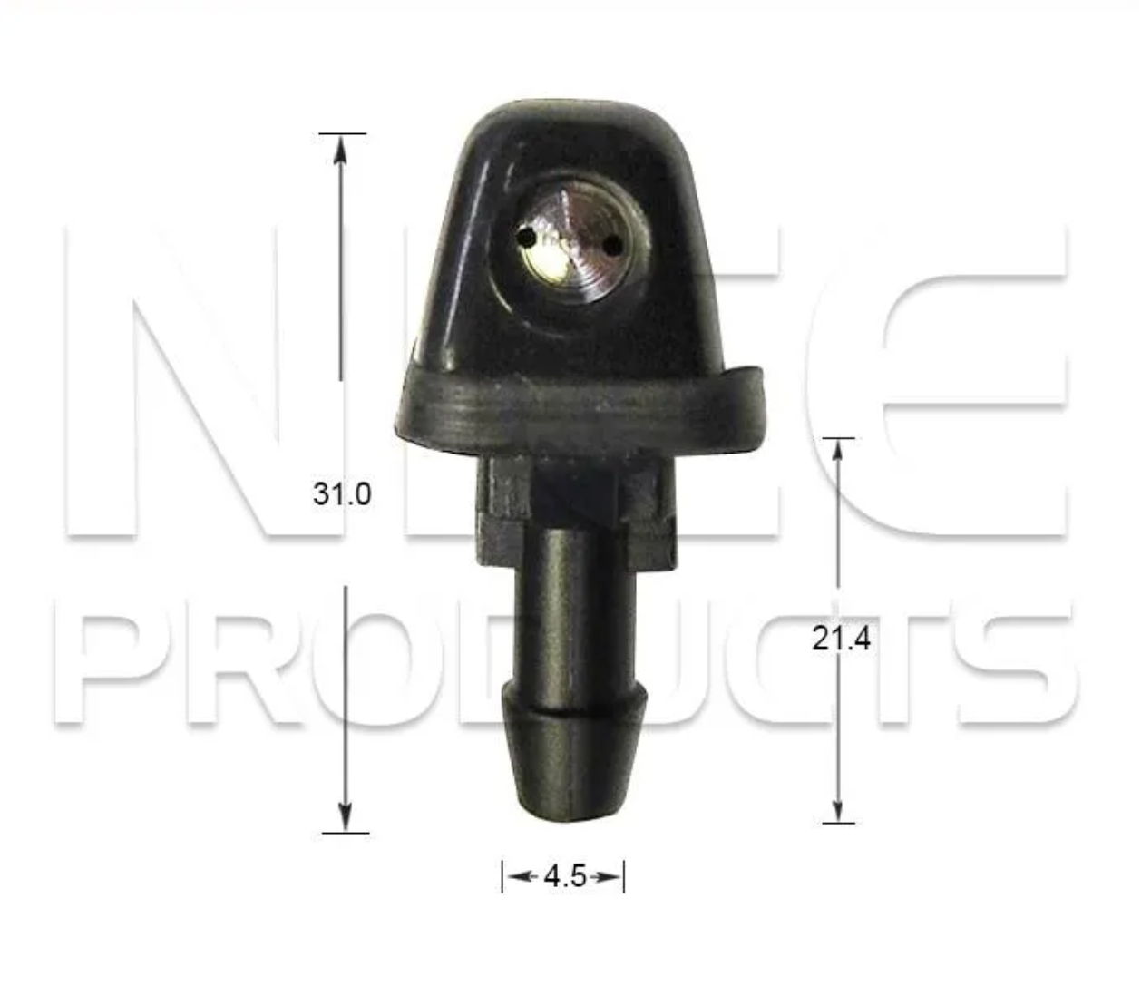2x Windscreen Wiper Nozzle SprayerJet for Ford Falcon EF-EL | 09/94 - 08/98