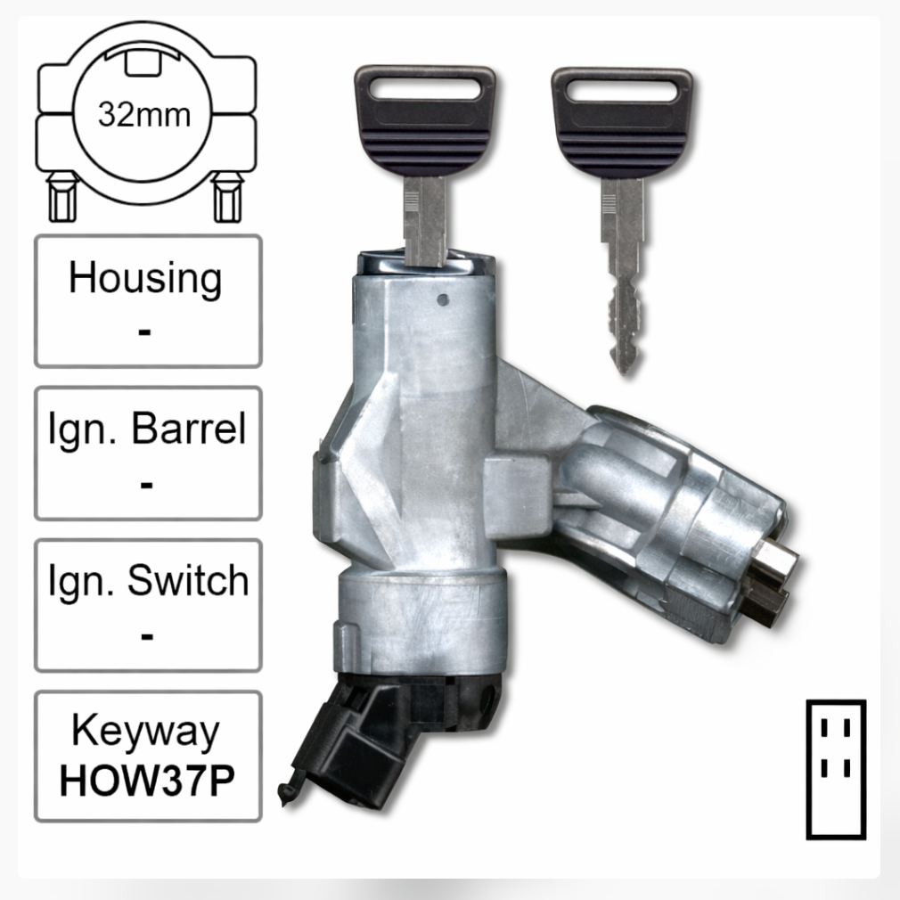 Ignition Lock and Switch for Honda Civic SA | 08/77 - 12/79
