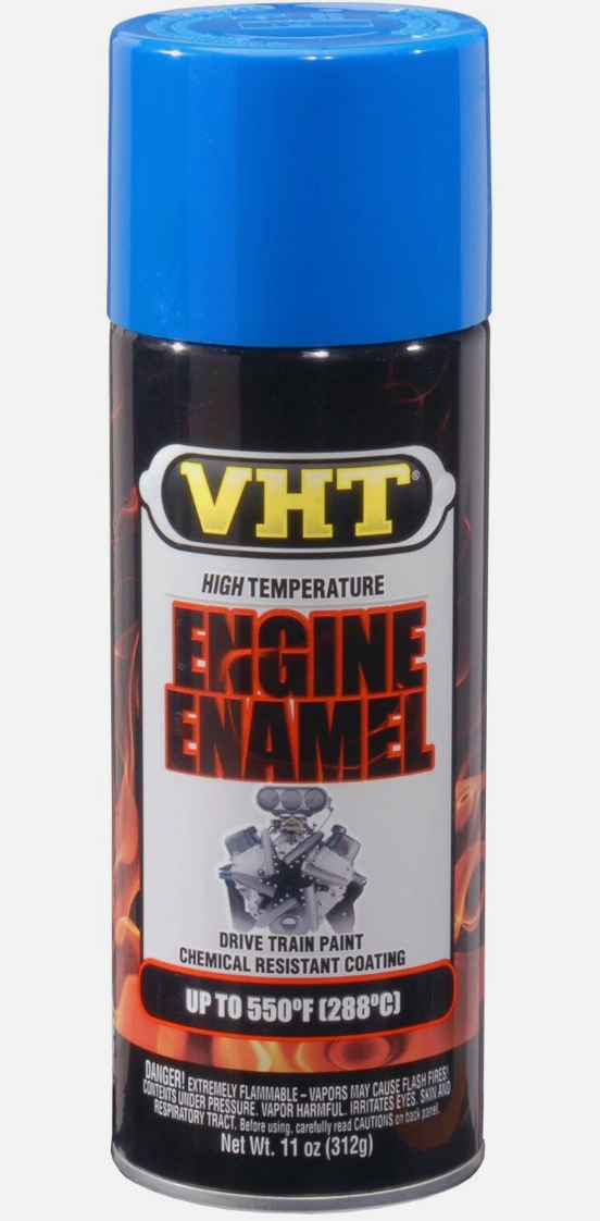 2 x VHT Engine Enamel High Heat Paint For Ford Light Blue SP134