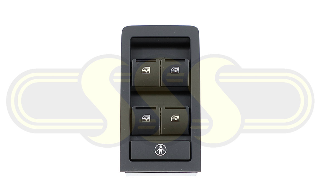 BLACK COLOUR POWER WINDOW SWITCH HOLDEN COMMODORE VE WM SS SV6 CALAIS SV8 NEW