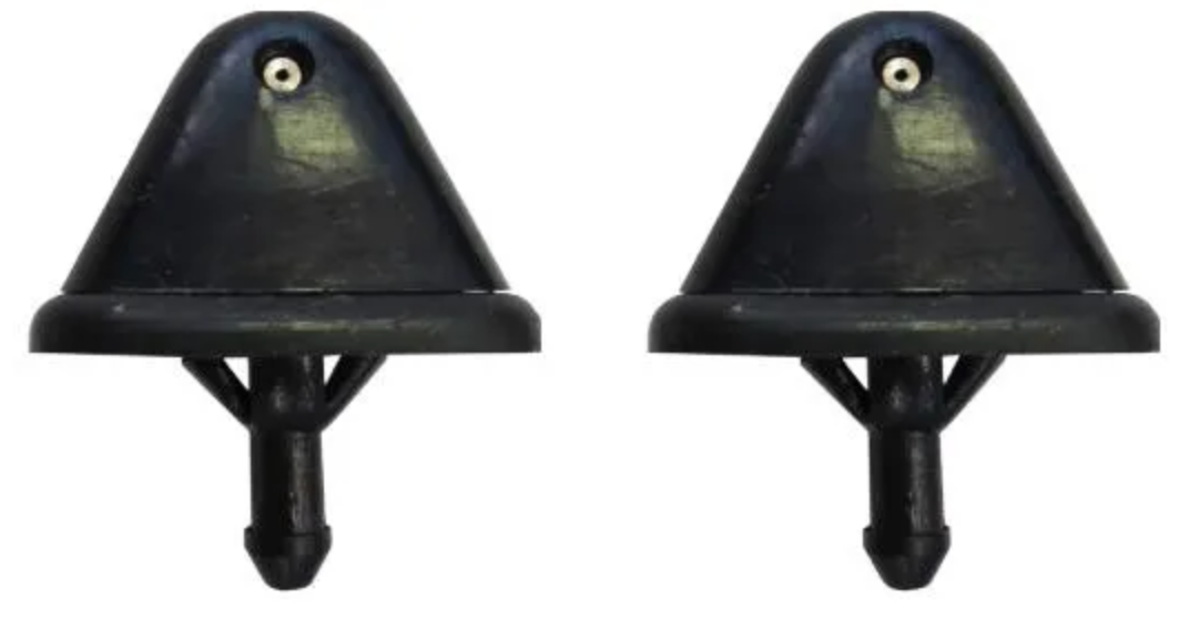2x Windscreen Wiper Nozzle SprayerJet for Mazda MPV | 1996 - 1998