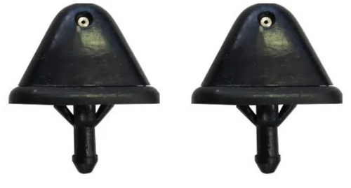 2x Windscreen Wiper Nozzle SprayerJet for Mazda MPV | 1996 - 1998