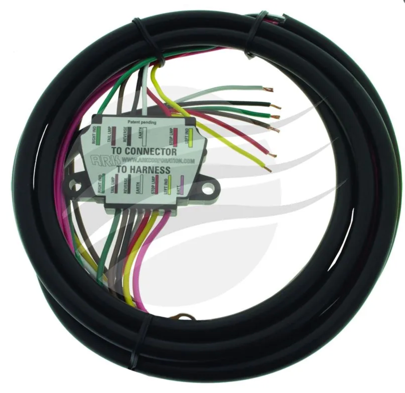INLINE HARNESS WITH ISOLATING DIODE T/S 7 PIN SOCKETS W/ RND