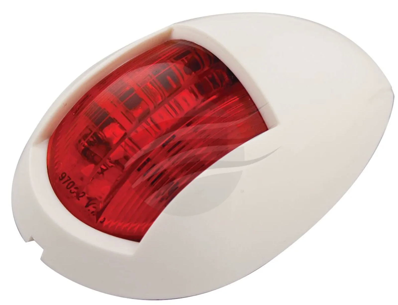RED LED PORTSIDE NAV LAMP 12/24V WHITE HOUSNG BEAM ANGLE