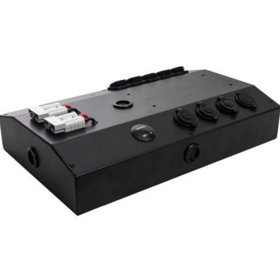 Drivetech 12v Control Box with Rocker Switches Power Sockets - suit Dual Battery