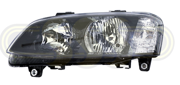 HOLDEN COMMODORE series 2 SS SV6 SS VE HEADLIGHTS black PAIR NEW HEAD LAMPS NEW