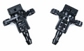 2x Windscreen Wiper Nozzle SprayerJet for Kia Rio UB | 09/11 - 03/17