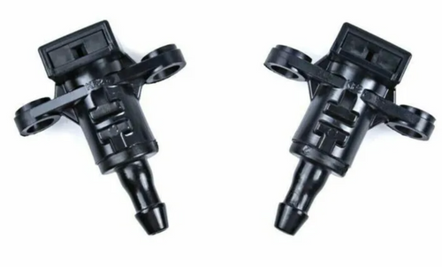 2x Windscreen Wiper Nozzle SprayerJet for Kia Rio UB | 09/11 - 03/17
