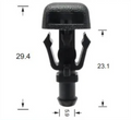 2x Windscreen Wiper Nozzle SprayerJet for Ford Falcon BA MK1/MK2 - 09/02 - 10/05