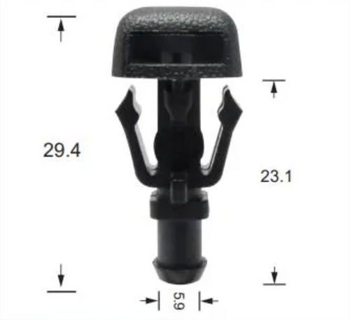 2x Windscreen Wiper Nozzle SprayerJet for Ford Falcon BA MK1/MK2 - 09/02 - 10/05