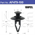 AF479-100 Trim Fasteners – Bag of 100