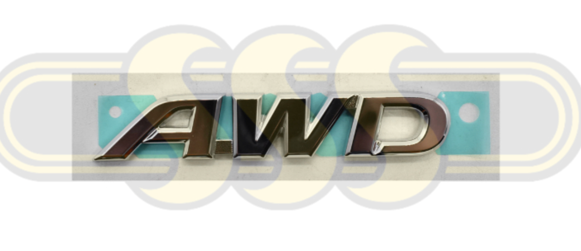 Genuine Toyota Tailgate AWD Badge/Emblem