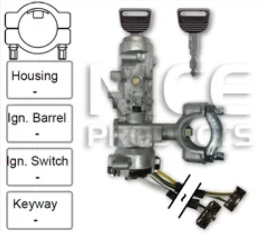 Ignition Switch for Honda Civic EG | 11/91 - 08/95