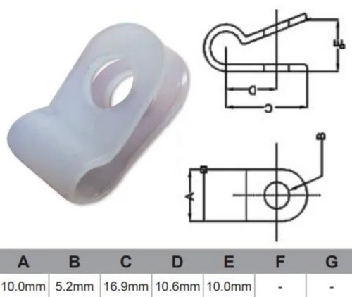 AF351-100 Trim Fasteners – Bag of 100