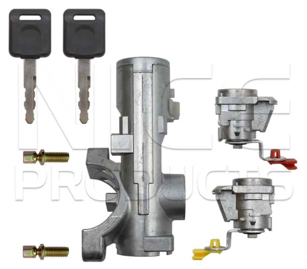 Ignition Barrel & Door Lock Set for Nissan Navara D40 Thailand Built (03/08 –...
