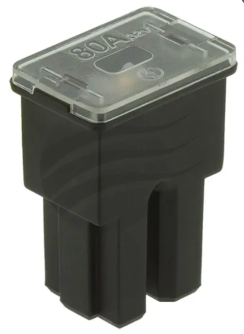 FEMALE FUSIBLE LINK 80amp BLACK - FL0080
