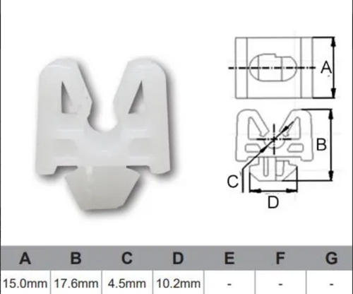 AF385-100 Trim Fasteners – Bag of 100