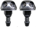 2x Windscreen Wiper Nozzle SprayerJet for Honda Civic 4 Door | 2000 - 2003