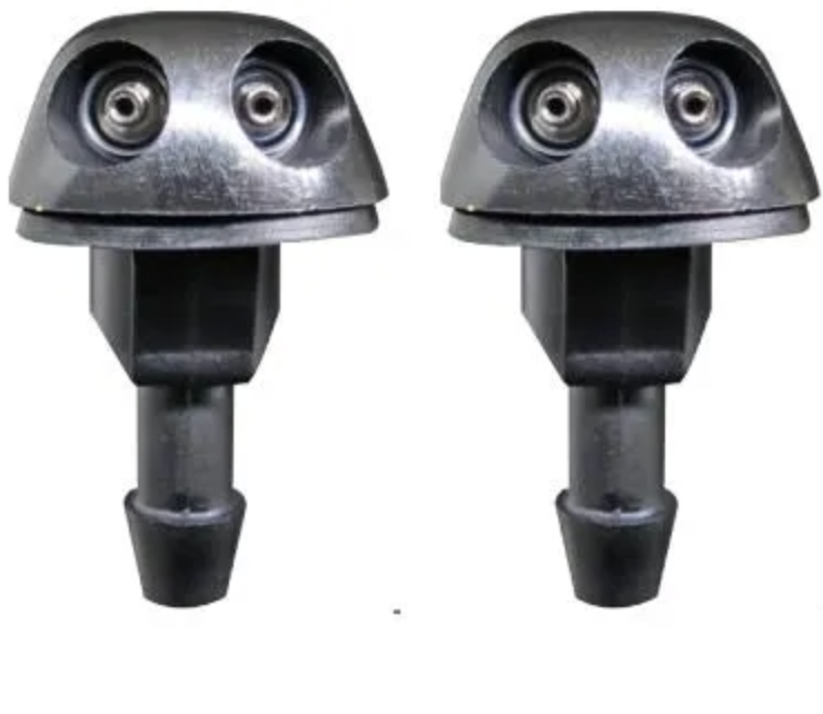 2x Windscreen Wiper Nozzle SprayerJet for Honda Civic 4 Door | 2000 - 2003