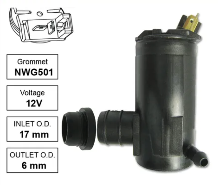 5x Washer Jet Pump Motor - NWP501