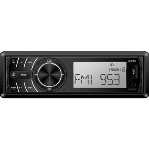 24 Volt Stereo Radio for Truck Tractor 12/24v Bluetooth Single DIN Head Unit USB