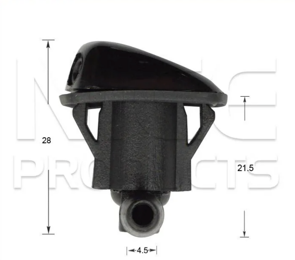 2x Windscreen Wiper Nozzle SprayerJet for Mazda 6 | 02/02 - 06/16