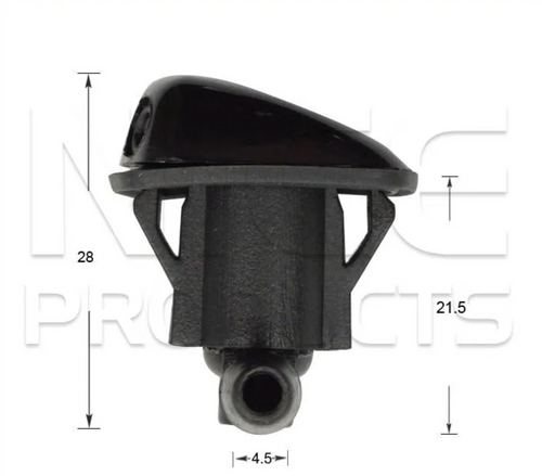 2x Windscreen Wiper Nozzle SprayerJet for Mazda 6 | 02/02 - 06/16