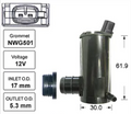 Windscreen Washer Pump suitable for Landcruiser 80 Series HZJ80 FZJ80 HDJ80
