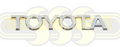Genuine TOYOTA Boot Lid Badge/Emblem