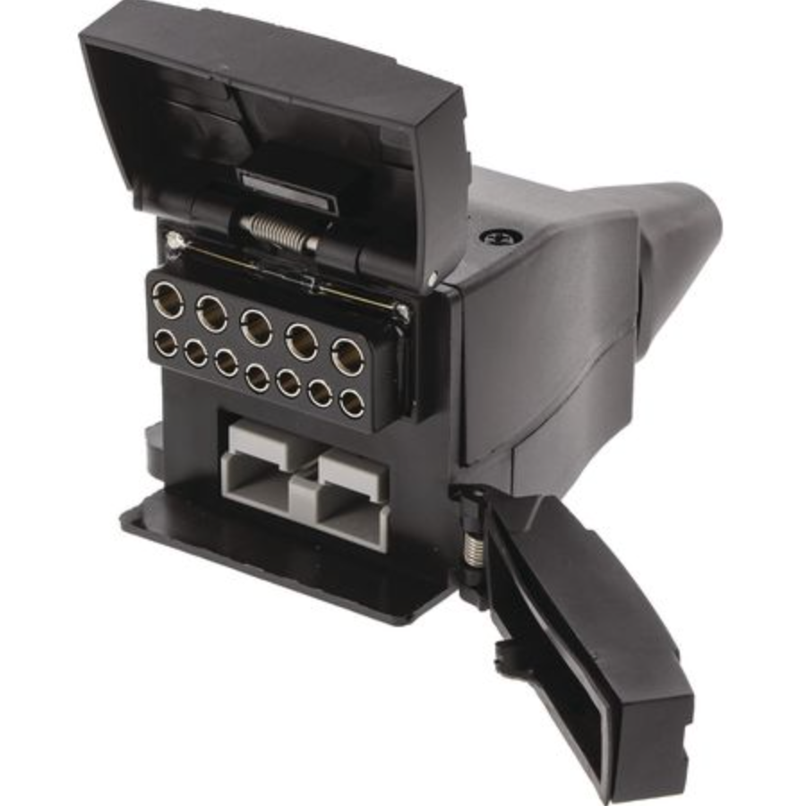 OEX 12 Pin Socket With Anderson Style Plug