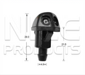 2x Windscreen Wiper Nozzle SprayerJet for Honda CRV RD1 | 10/95 - 12/01