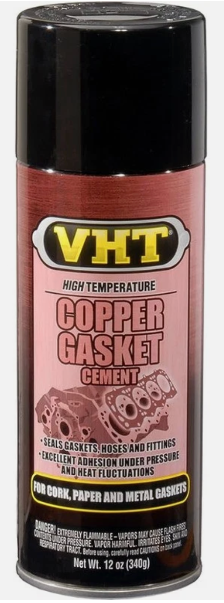 2 x VHT Copper Coat Head Gasket Cement Spray High Temperature 340g SP21A