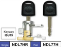 Door Lock Barrel and Key Set suitable for Holden Rodeo RA 2003 to 2008