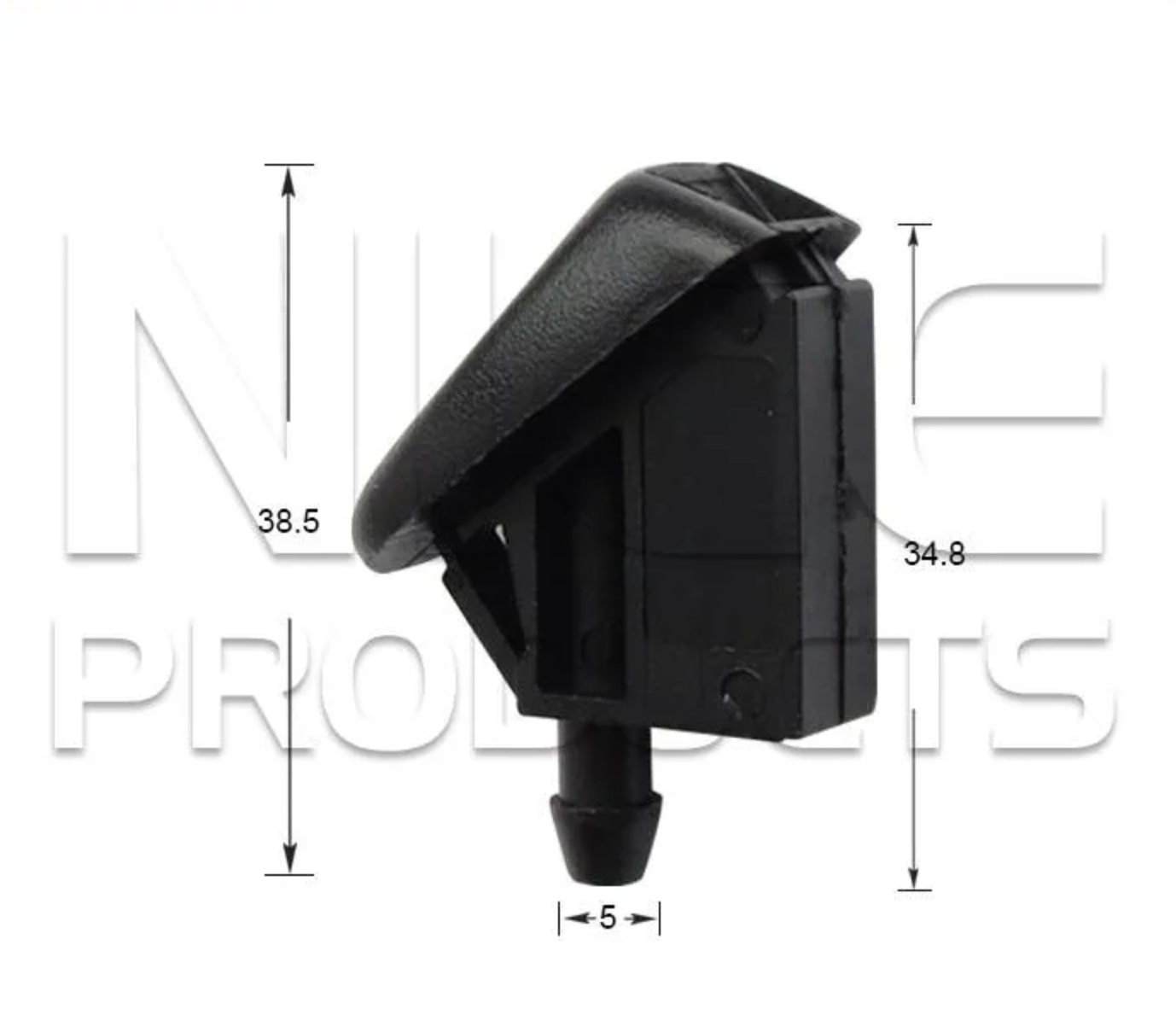 2x Windscreen Wiper Nozzle SprayerJet for Ford KA | 1999 - 2004