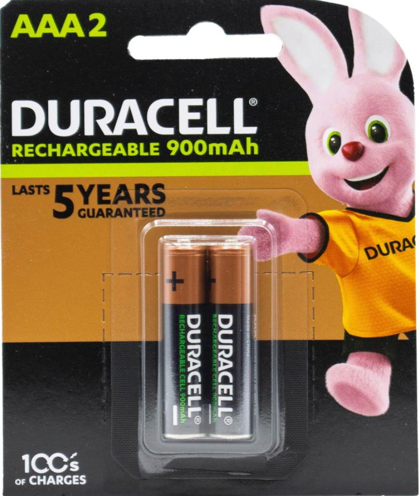 48x Duracell Rechargeable Batteries AAA 900 mAh Genuine