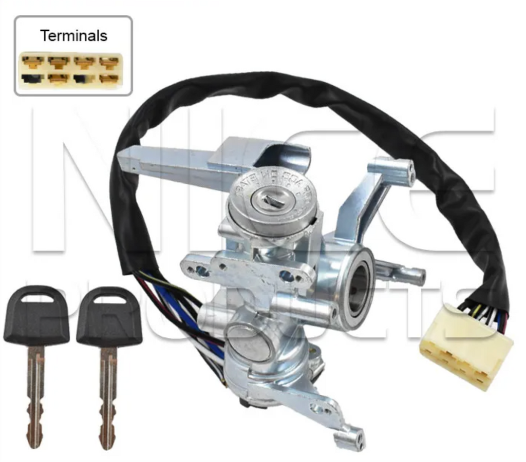 Ignition Lock and Switch for Holden Rodeo TFR | 04/97 - 02/03