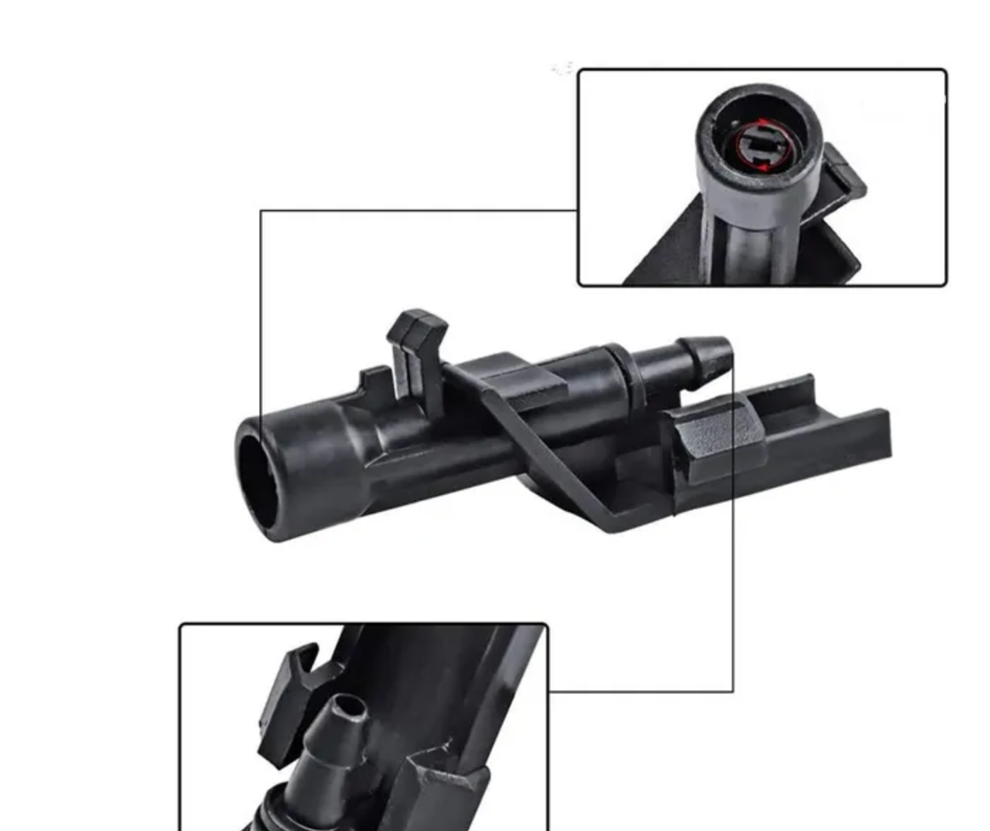 2x Windscreen Wiper Nozzle SprayerJet for Honda Accord All | 11/07 - 11/12
