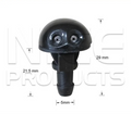 2x Windscreen Wiper Nozzle SprayerJet for Mitsubishi Mirage | 1996 - 2005