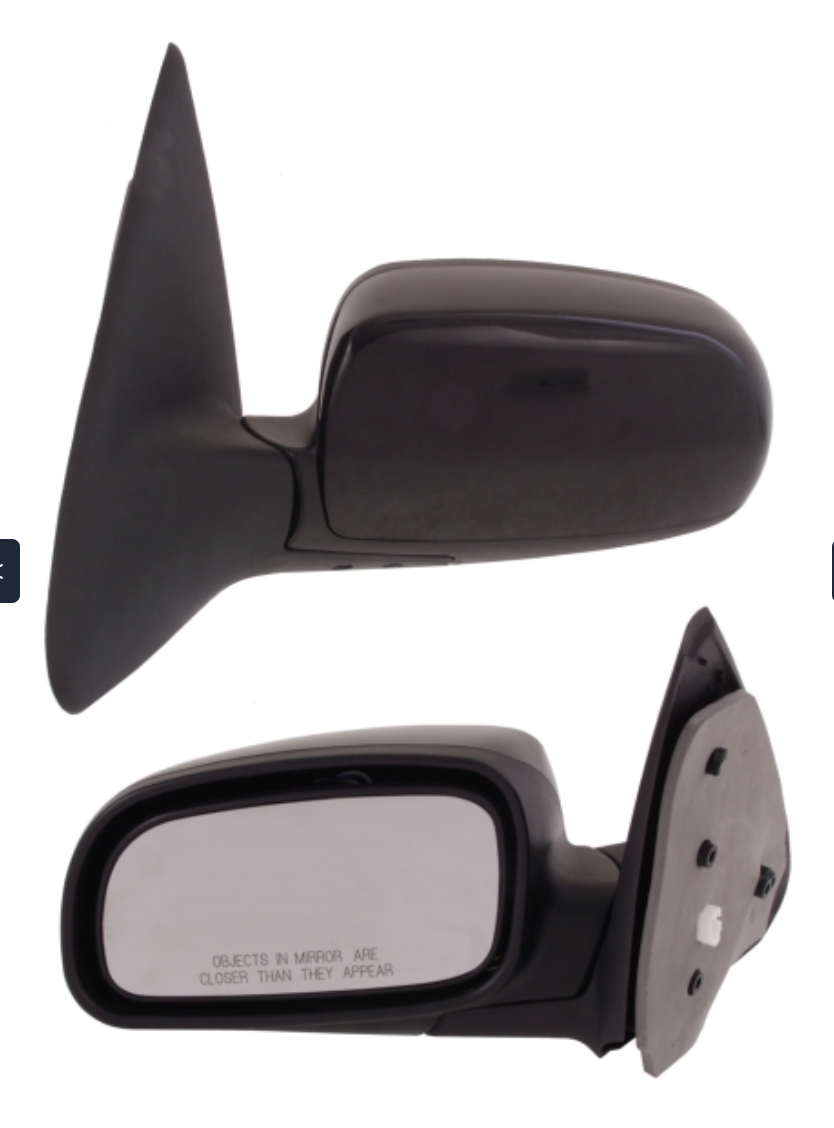PASSENGER SIDE LEFT DOOR MIRROR FOR BA BF FAIRMOUNT FORD FALCON NEW BLACK - NEW