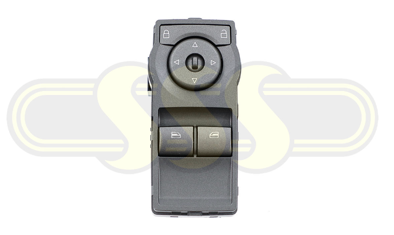 HOLDEN COMMODORE VE UTE 2 BUTTON POWER WINDOW/MIRROR SWITCH UTE GREY NEW