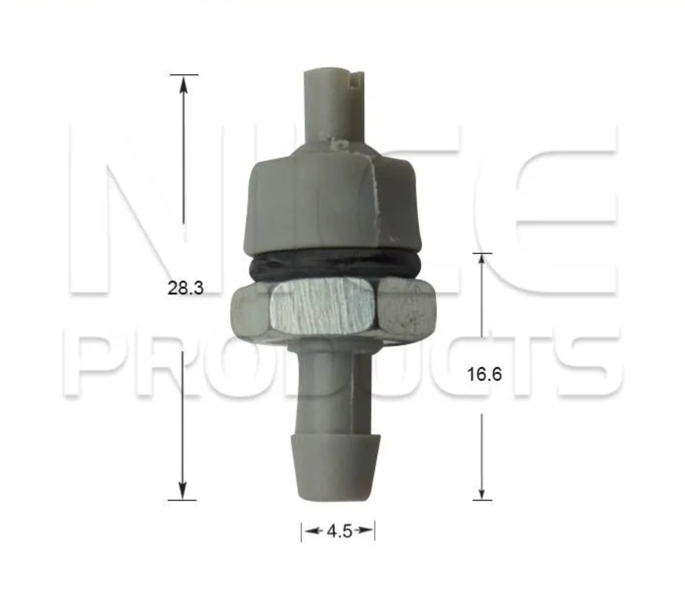 2x Windscreen Wiper Nozzle SprayerJet for Honda Jazz | 2002 - 2008