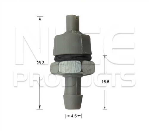 2x Windscreen Wiper Nozzle SprayerJet for Honda Jazz | 2002 - 2008
