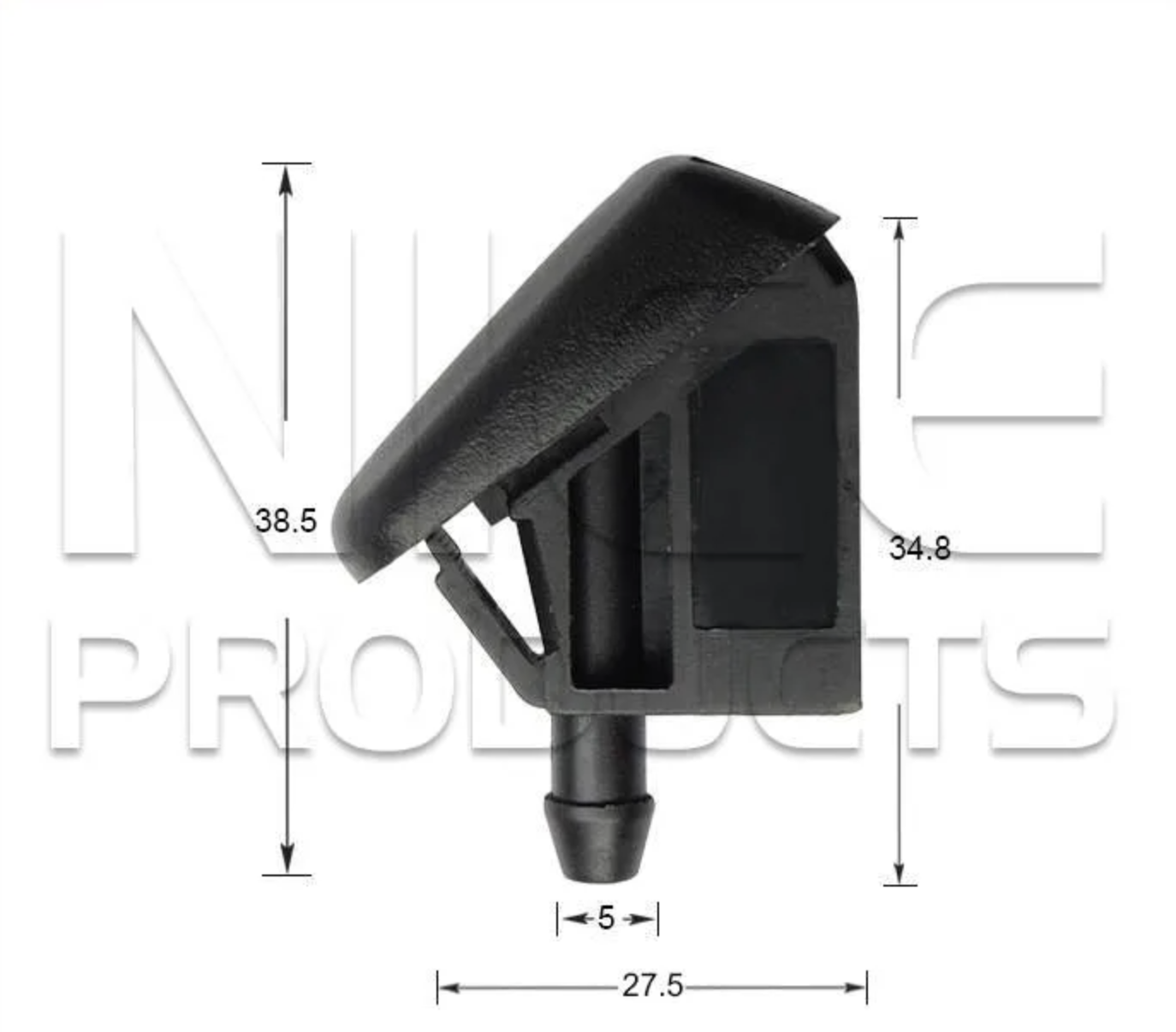 2x Windscreen Wiper Nozzle SprayerJet for Ford Focus LZ | 05/15 - on