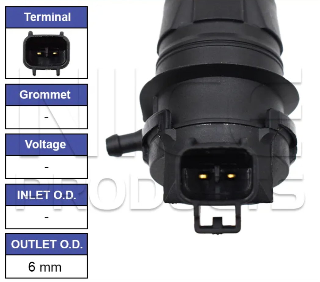 Rear Windscreen Washer Pump for Lexus LX570 (12/07 – 2021)